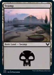 Swamp (370) Foil - Strixhaven: School of Mages