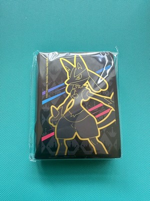 Pokemon TCG Crown Zenith ETB Lucario Sleeves - 65 Brand New Sealed Card Sleeves