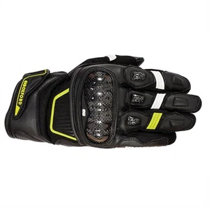 Oxford Products RP-4S 3.0 Motorcycle Gloves Black White Yellow