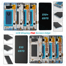 For Samsung Galaxy S10 Plus G975 S10 G973 LCD Display Touch Screen Replacement