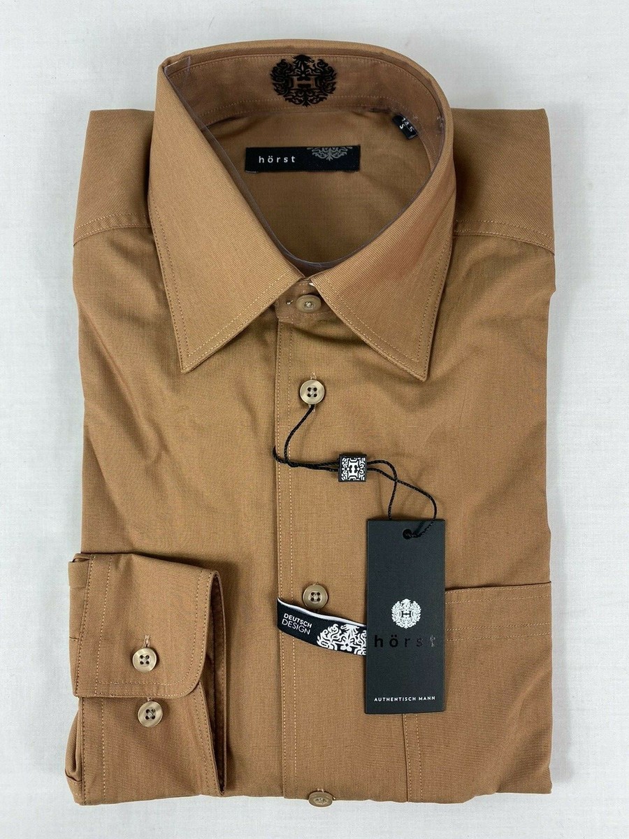 dress shirt deutsch NEW Horst - Dress Shirt - HR72734 - CINNAMON