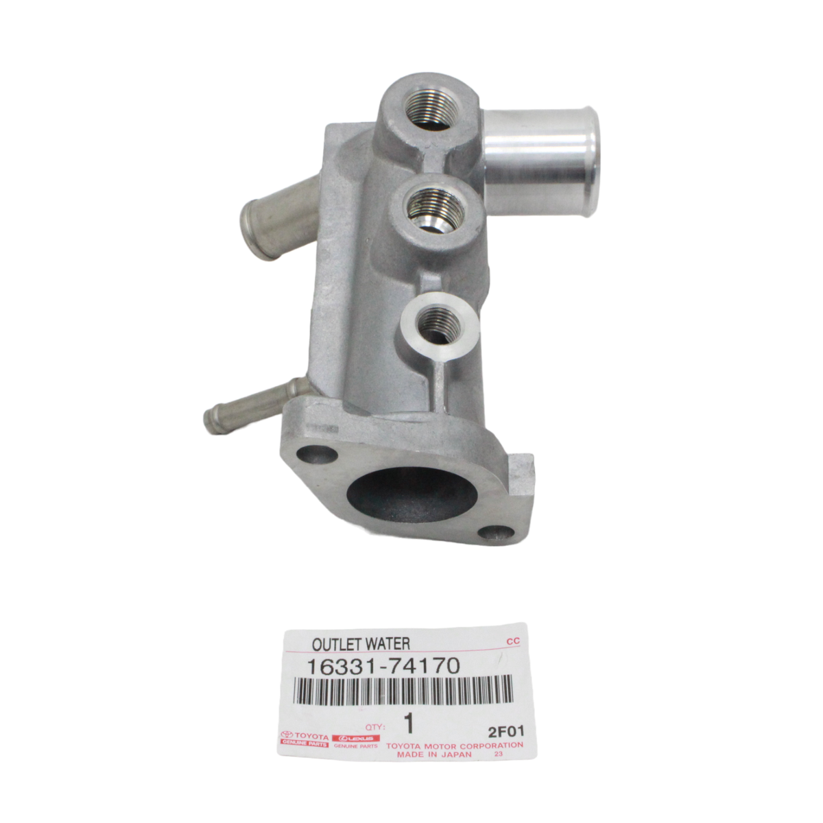 Toyota RAV4 Camry Celica OEM Genuine Radiator Water Outlet Pipe