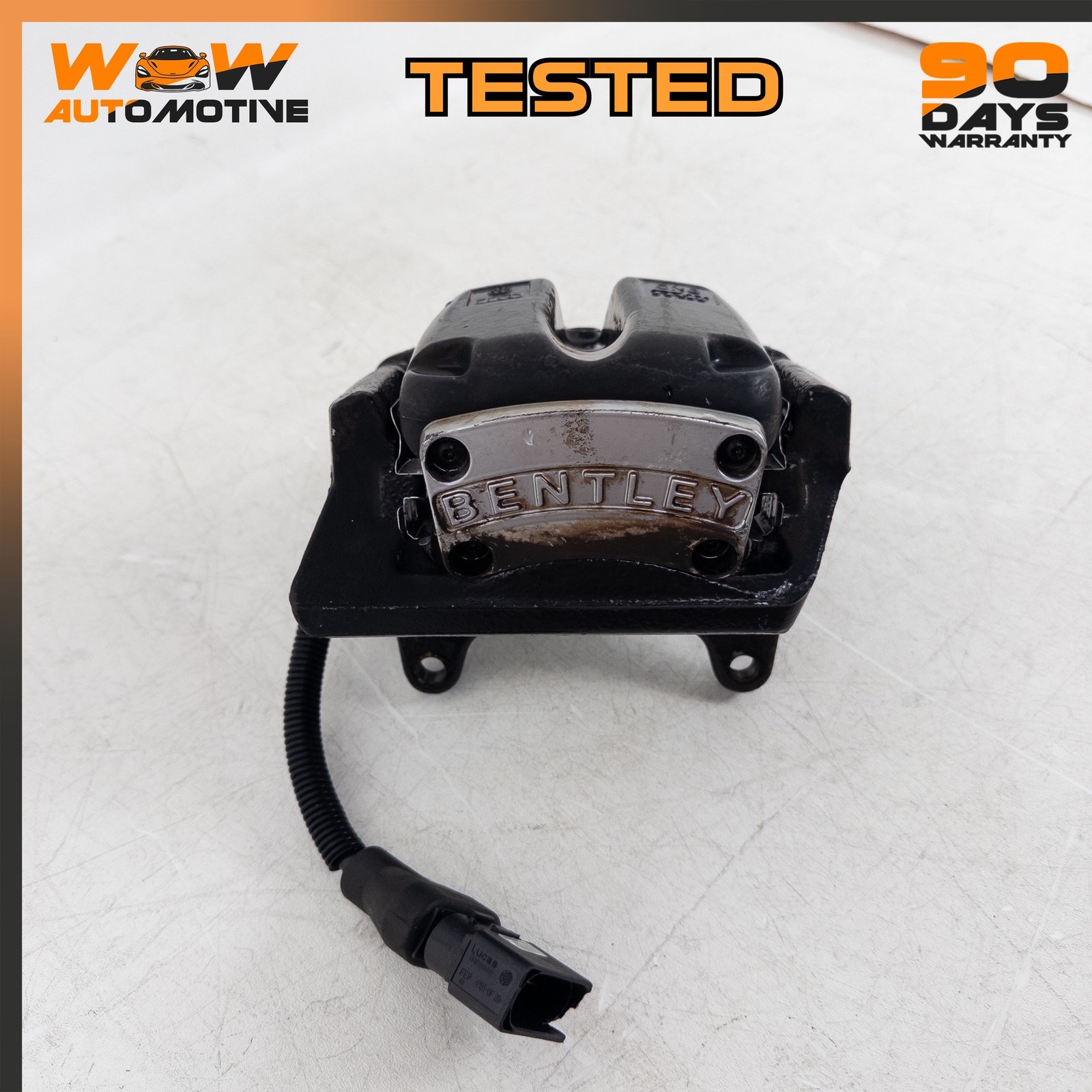 04-10 BENTLEY CONTINENTAL GT REAR LEFT DRIVER SIDE BRAKE CALIPER ACTUATOR OEM