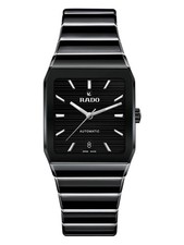 Rado Anatom Automatic Uhr R10201152 Watch Keramik Schwarz Rechteckig Herren
