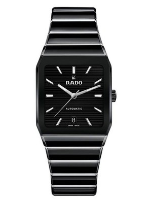 Rado Anatom Automatic R10201152 Watch Ceramic Black Rectangular Men's Watch