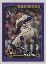 2024 Topps Update Purple Tobias Myers #US299 18ul
