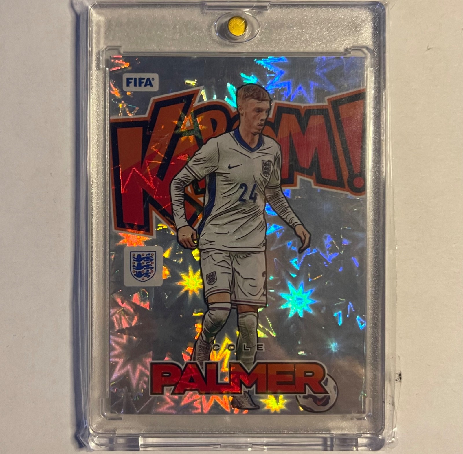 2024-25 Donruss FIFA Cole Palmer Kaboom! CASE HIT SSP #11 England