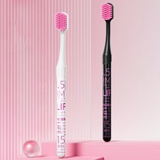 Dopamine Black Toothbrush Soft Bristles High Value Korean Style Trendy