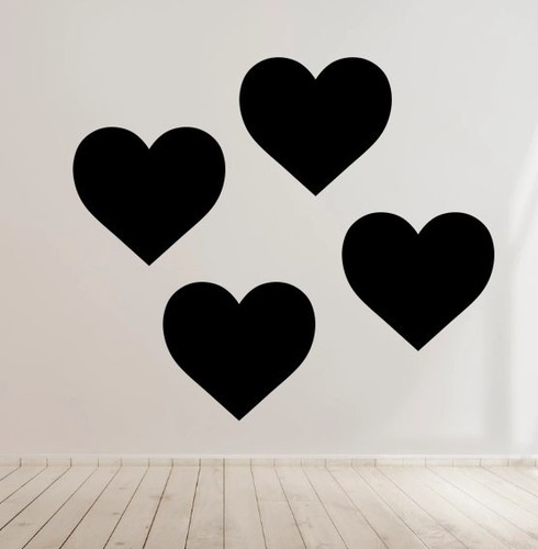 Heart Decal Sticker Vinyl – Car Truck Laptop Wall Window – Custom Size & Color – - Picture 13 of 23