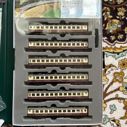 Juego de 6 coches KATO 10-403 12 series SL Banetsu Monogatari 516246 | Condition: Used