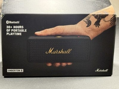MARSHALL EMBERTON II BLUETOOTH SPEAKER IP67 30H PLAYTIME KINGSPORTSKARDS