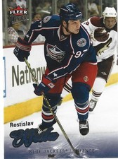 2008-09 Fleer Ultra - Rostislav Klesla #134 Columbus Blue Jackets