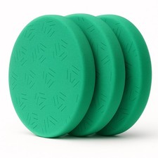 3 PCS 6 Inch Green Heavy Cut Foam Pads 150mm Backing Sponge Buffer Pad