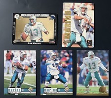 1993 Action Packed Monday Night Football Dan Marino Card #72 Plus 4 Cards Lot