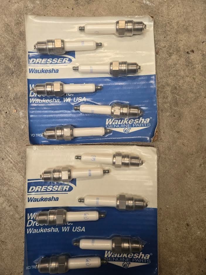 12-Waukesha PP69919D Spark Plugs. Brand new in original packaging. 