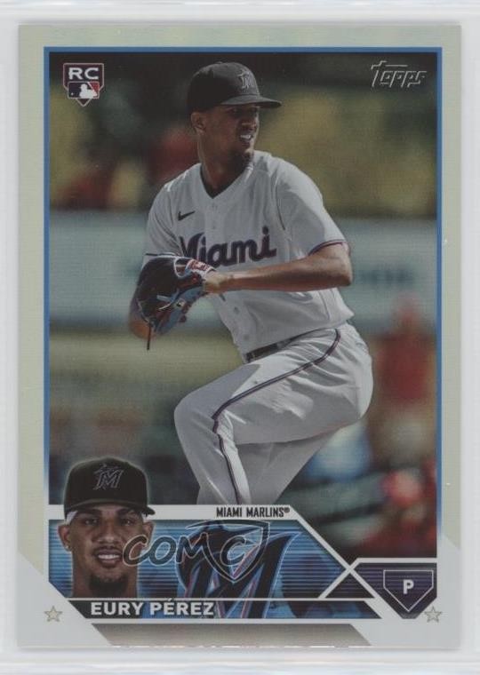 2023 Topps Update Rainbow Foil Eury Perez Eury Pérez #US139 o4r