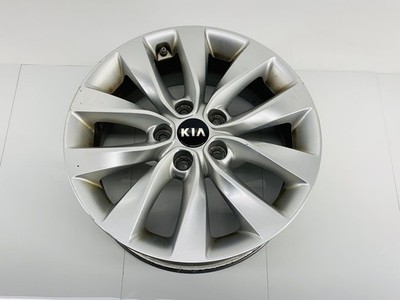 16-18 KIA OPTIMA JF ALLOY WHEEL RIM 17X7 R17 W/ TPMS & CENTER CAP SILVER OEM