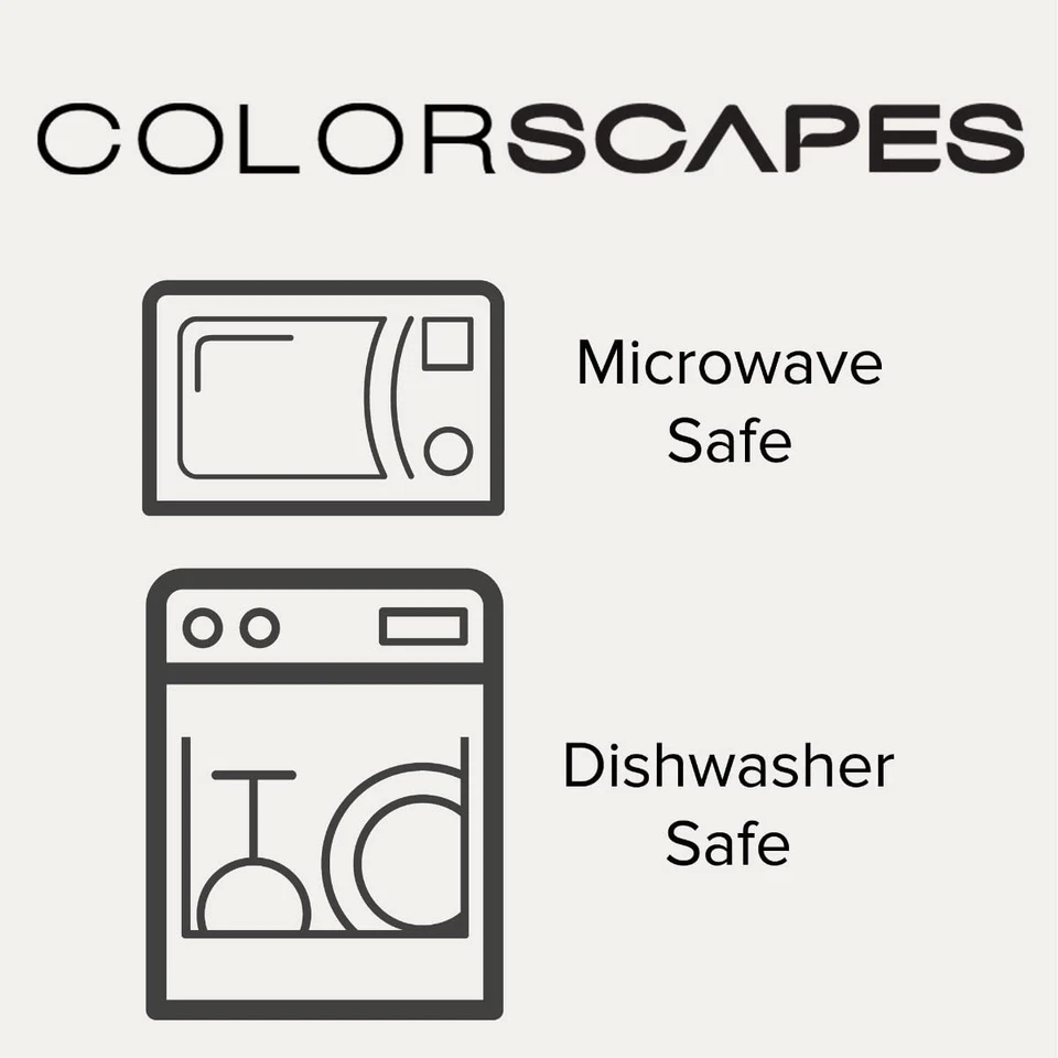 Colorscapes Navy-on-Navy Swirl 4-Piece Square Place Setting, Service for 1 - Image 2 of 2