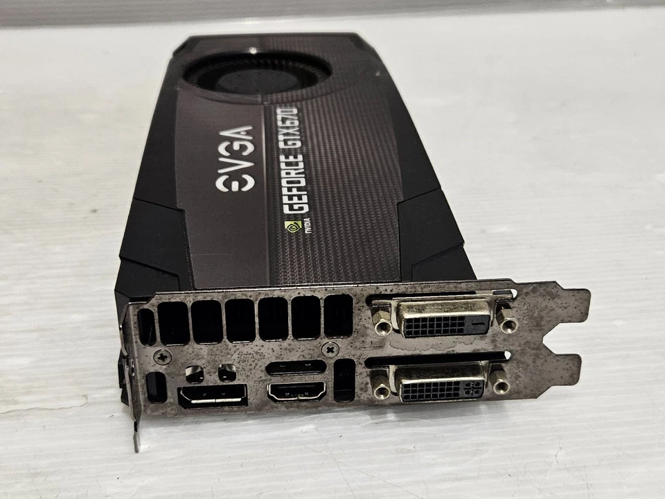 GeForce GTX 670, 2GB GDDR5, 256BIT, HDMI, DVI, DISPLAY PORT, EVGA, WORKING - Image 2 of 4