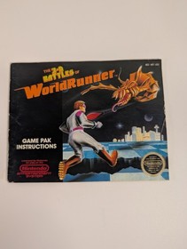3-D WorldRunner - Nintendo NES, 5 Screw, Complete, Authentic OEM, No Glasses