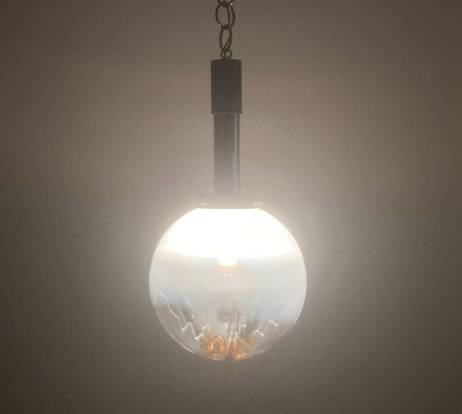 Vintage Murano Glass Chandelier Pendant Light Toni Zuccheri Carlo Nason Mazzega