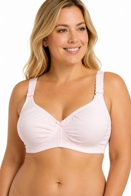 Bali 3036 Comfort Revolution Soft Cup Wirefree Bra Pink Size 38C