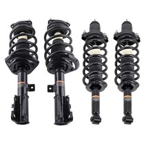 Front & Rear Strut w/ Coil Spring For 07-14 Chrysler 200 Sebring Dodge Avenger