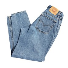 Vintage Levi  s 550 Women  s Denim Jeans Size 30/31 Relaxed Fit Tapered Leg