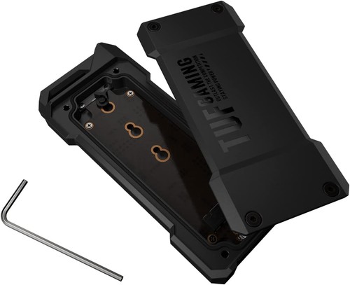 ASUS TUF Gaming A1—USB-C 3.2 Gen 2x1 SSD enclosure(SSD case), dual M.2 NVMe PCIe - Picture 9 of 10