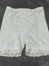 VTG SATIN Shiny Long Leg PANTIES GIRDLE Underscore Shaper XL