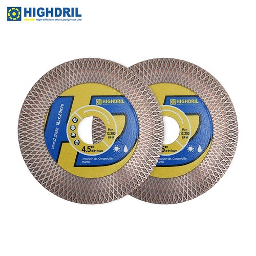 4.5 Inch Tile Cutting Blade Diaond Tile Grinding Disc For Cutting Ceraic Tiles Porcelain Granite