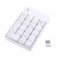 2.4GHz Numeric Keypad Wireless USB Numeric Keypad Numpad Number with Mini USB...