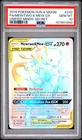 2019 POKEMON SUN & MOON UNIFIED MINDS SECRET FULL ART/MEWTWO & MEW GX PSA 10