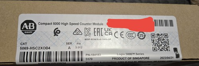 #ad #ad New Allen Bradley 5069 HSC2XOB4 Compact 5000 High Speed Counter Module SER A $400.00