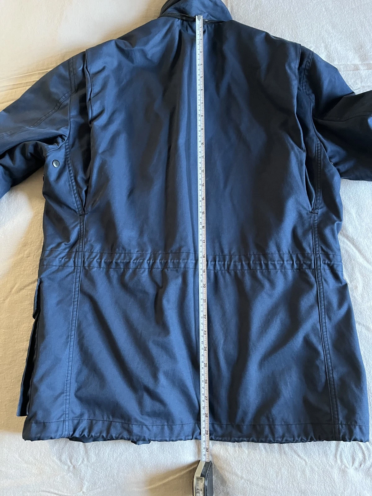 Rag & Bone mens size 40R cotton blue military field jacket, excellent. - product detail image 7
