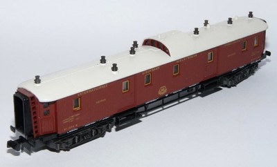Minitrix 13182 Spur N ++ CIWL Gepäckwagen 1234 M Orient Express ++ #H3_398
