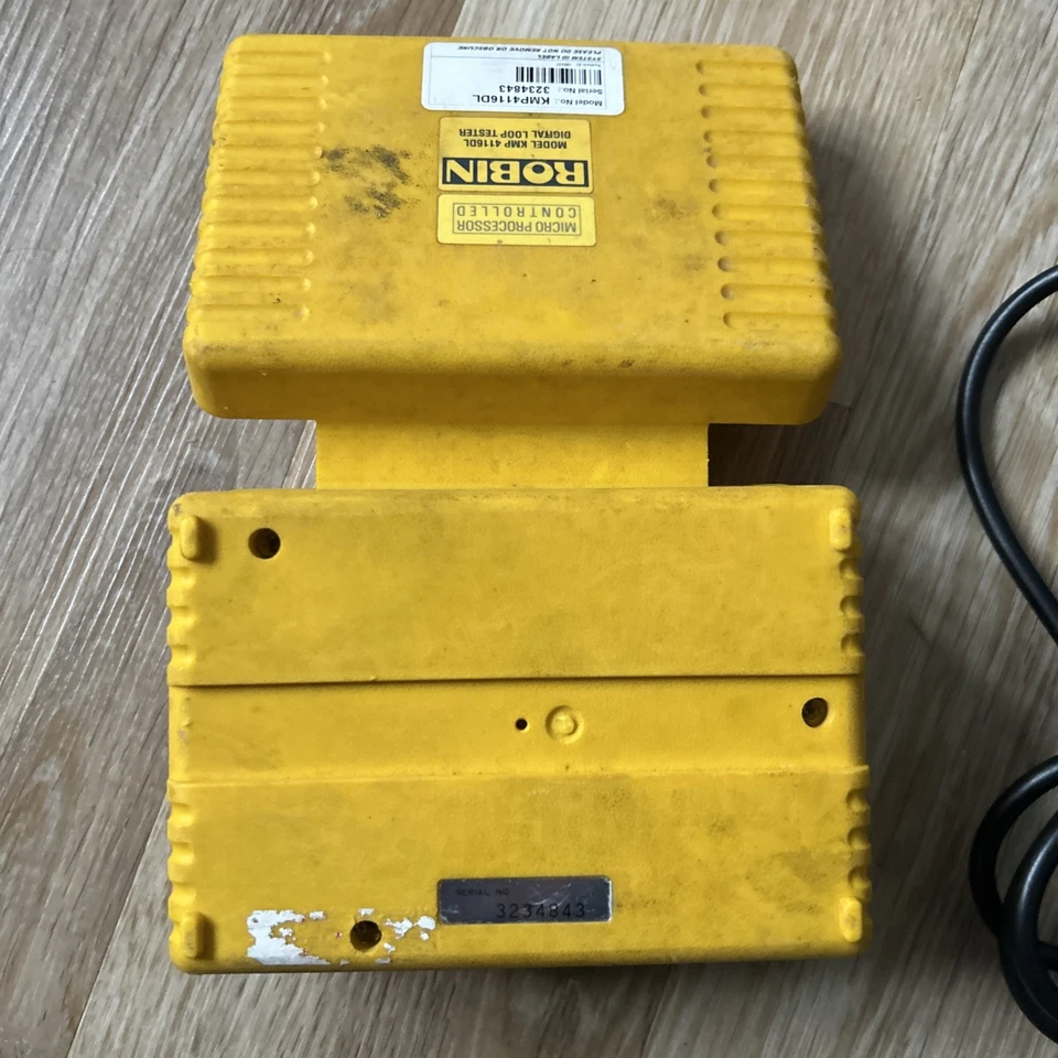 Robin KMP 4116DL digital Loop Tester good working order - Image 3 of 4