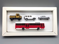 Modellautos HO 1:87 Wiking Mercedes-Benz 4 Modelle Werbeset mit OVP