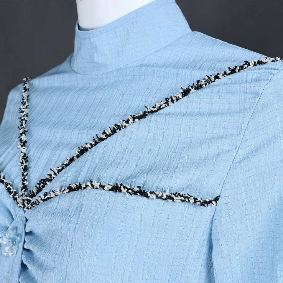 Disfraz de Disfraz Star Wars Padmé Amidala Azul Vestido Cosplay Foto 4 de 4