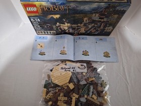 Lot LEGO The Lord Of The Rings HOBBIT  79012, 79006, Boxes, Inst, No Minifigs