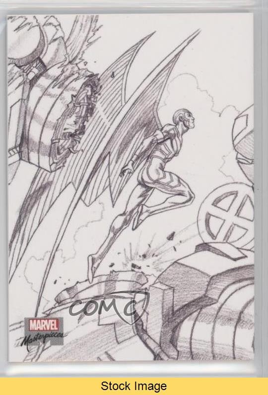 2022 Upper Deck Marvel Masterpieces Preliminary Art Archangel #AP-51 READ 08y3