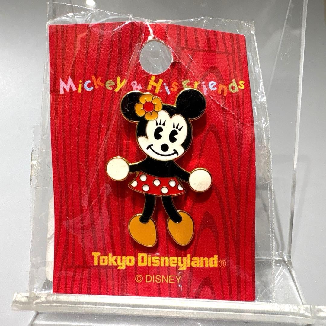 Vintage Minnie Pin Badge No.1239 Unopened, Damaged Card