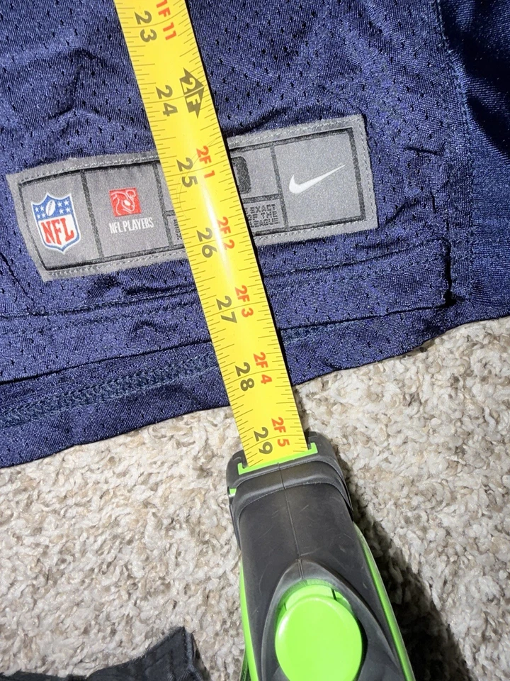 Camiseta de práctica emitida por el equipo Tennessee Titans Nike malla azul en blanco para hombre 50 RARA Foto 4 de 4