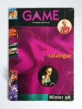 GAME Store Winter 98 Catalogue