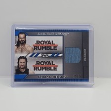 2021 Topps WWE Undisputed - Match-Up Relics Roman Reigns Drew McIntyre MA-DR /25