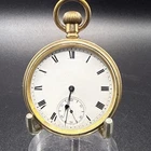 Antique Waltham Traveller Open Faced Star cased Pocket Watch Working Well.