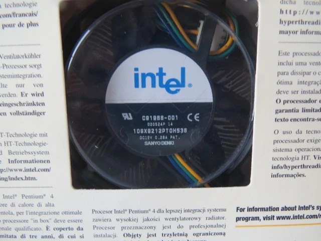 INTEL BX80547PG2800ESL7J5, PENTIUM 4 520 2.8 GHZ PROCESSOR - 1 MB - LGA775 SOCKE - Image 4 of 4