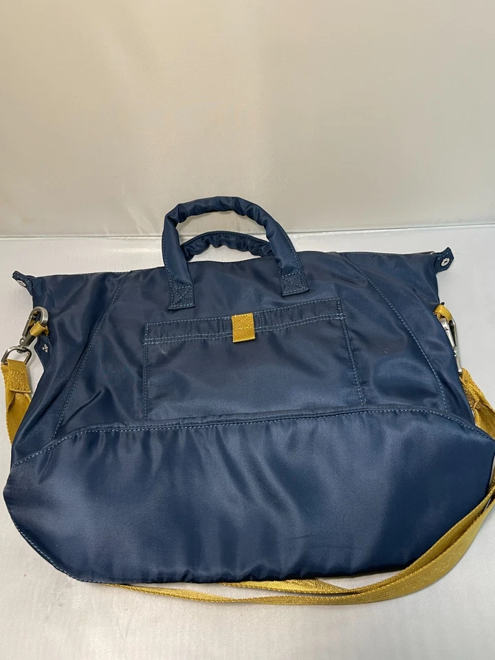 Bolso Bandolera Converse Azul Unisex Asa Superior Bolsillo Frontal Viaje Talla Foto 3 de 4