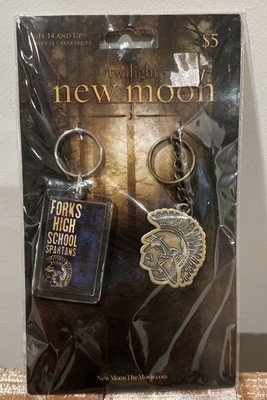 New In Package Twilight New Moon Keychain Set Spartans Movie