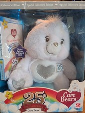 2007 25th Anniversary Collector's Edition Care Bears Includes DVD Swarovski Eyes